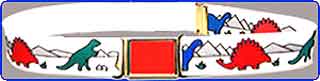 Dinosaur Belt/Magnetic Buckle
