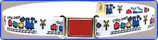 Toy Trains Belt/Magnetic Buckle