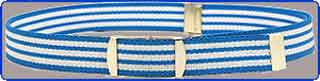 Nautical Stripe/Fineline Buckle