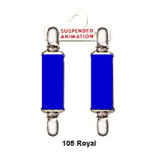 Mitten clips in royal blue elastic