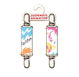 Mitten clips with California design