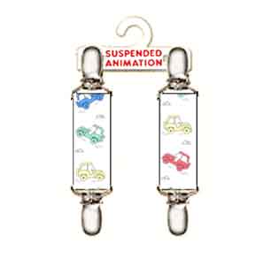 Mitten clips with jeeps design