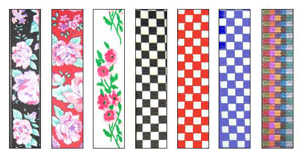 Children's Suspenders with Flowers, floral and Checkered