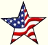 Made in USA star flag